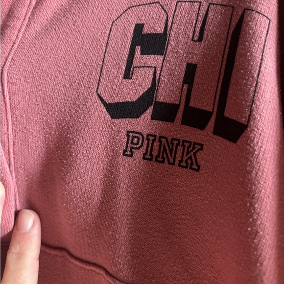VS PINK 1/2 button up sweatshirt “CHICAGO” - Picture 3 of 5